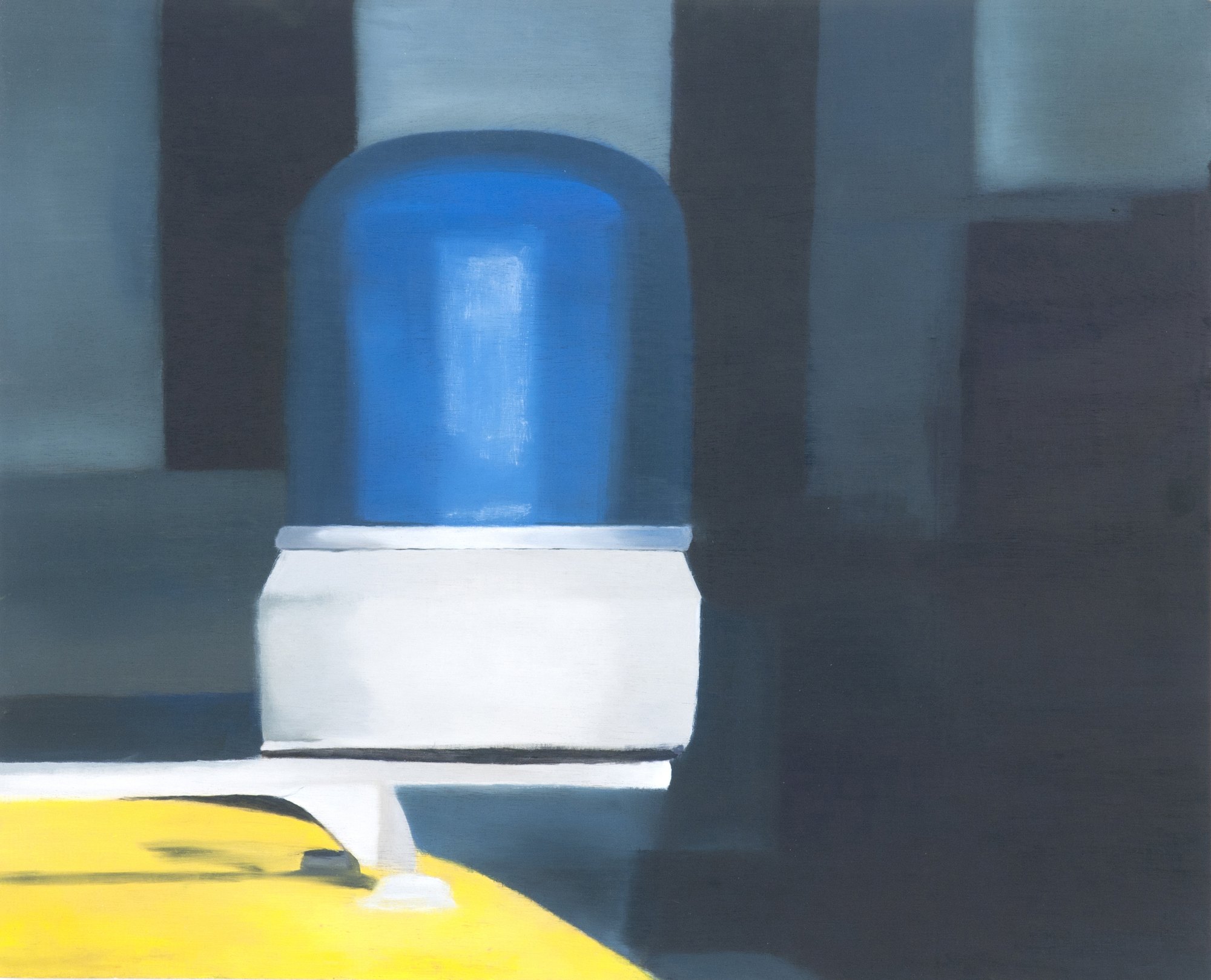 Siren, 2012, oil on wood, 77x62 cm